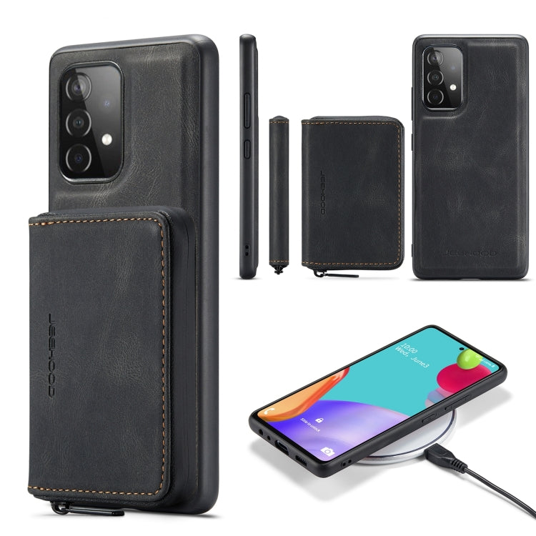 JEEHOOD Magnetic Zipper Horizontal Flip Leather Phone Case, For Samsung Galaxy S24+ 5G, For Samsung Galaxy S24 5G, For Samsung Galaxy S23 Ultra 5G, For Samsung Galaxy A53 5G