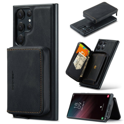 JEEHOOD Magnetic Zipper Horizontal Flip Leather Phone Case, For Samsung Galaxy A15 5G, For Samsung Galaxy A55 5G, For Samsung Galaxy A35 5G, For Samsung Galaxy S24 Ultra 5G