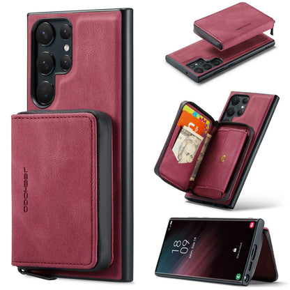 JEEHOOD Magnetic Zipper Horizontal Flip Leather Phone Case, For Samsung Galaxy A15 5G, For Samsung Galaxy A55 5G, For Samsung Galaxy A35 5G, For Samsung Galaxy S24 Ultra 5G