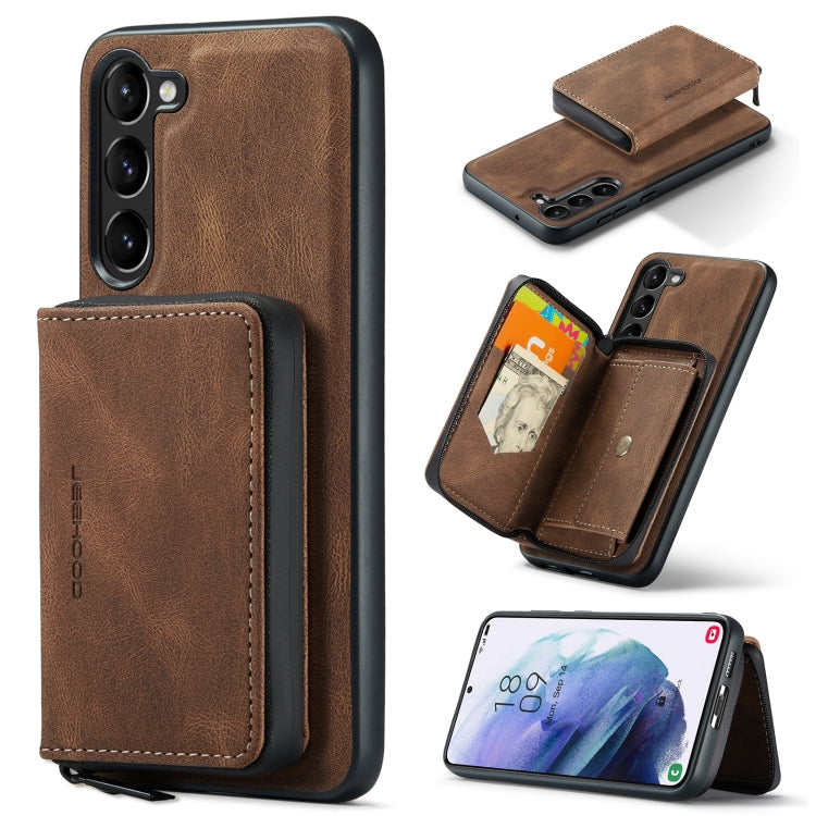 JEEHOOD Magnetic Zipper Horizontal Flip Leather Phone Case, For Samsung Galaxy S24+ 5G, For Samsung Galaxy S24 5G, For Samsung Galaxy S23 Ultra 5G, For Samsung Galaxy A53 5G