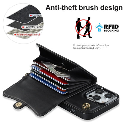 RFID Card Slot Phone Case with Long Lanyard, For iPhone 13 Pro Max, For iPhone 12, For iPhone 12 Pro, For iPhone 12 Pro Max