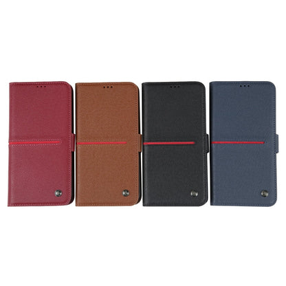 GEBEI Top-grain Horizontal Flip Leather Phone Case, For iPhone 14 Pro Max, For iPhone 14 Pro, For iPhone 14, For iPhone 14 Plus