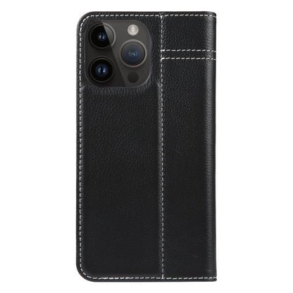 GEBEI Top-grain Horizontal Flip Leather Phone Case, For iPhone 14 Pro Max, For iPhone 14 Pro, For iPhone 14, For iPhone 14 Plus, For iPhone 13 Pro Max, For iPhone 13 Pro