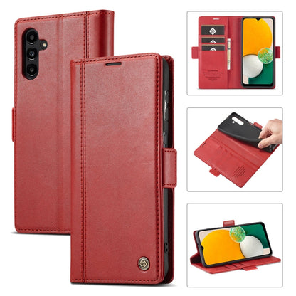 LC.IMEEKE PU + TPU Skin-friendly Feeling Leather Phone Case, For Samsung Galaxy A54 5G