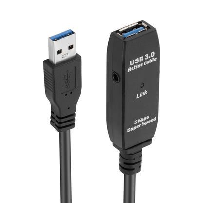 USB 3.0 Male to Female Data Sync Super Speed Extension Cable, Length:30m, 30m
