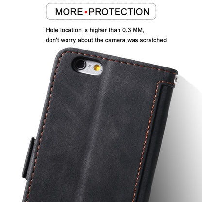 Retro Splicing Horizontal Flip Leather Case with Card Slots & Holder & Wallet, For iPhone SE 2022 / SE 2020 / 8 / 7, For Xiaomi Redmi Note 8 Pro