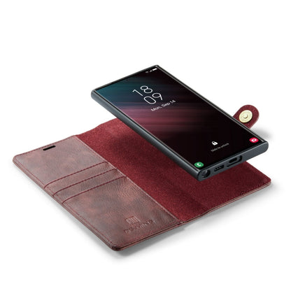 DG.MING Crazy Horse Texture Detachable Magnetic Leather Case, For Samsung Galaxy S23 Ultra 5G