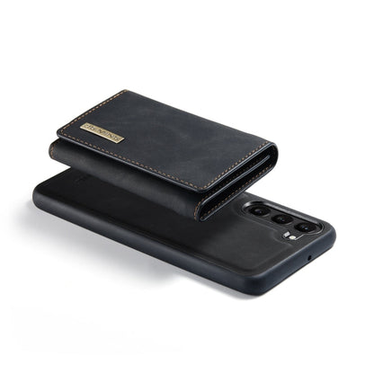 DG.MING M1 Series 3-Fold Multi Card Wallet + Magnetic Phone Case, For Samsung Galaxy S23 5G, For Samsung Galaxy S23+ 5G, For Samsung Galaxy S23 Ultra 5G