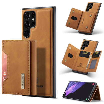 DG.MING M2 Series 3-Fold Multi Card Bag + Magnetic Phone Case, For Samsung Galaxy S23 5G, For Samsung Galaxy S23+ 5G, For Samsung Galaxy S23 Ultra 5G