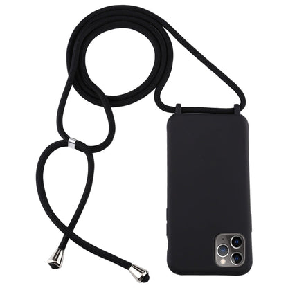 Candy Color TPU Protective Case with Lanyard, For iPhone 11, For iPhone 11 Pro, For iPhone 11 Pro Max