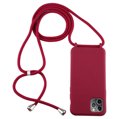 Candy Color TPU Protective Case with Lanyard, For iPhone 11, For iPhone 11 Pro, For iPhone 11 Pro Max