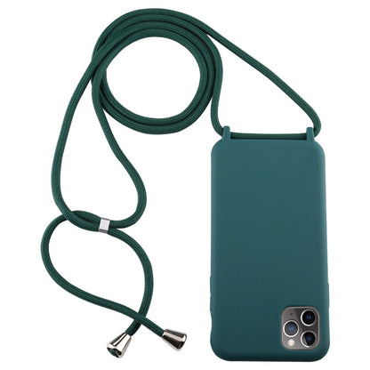 Candy Color TPU Protective Case with Lanyard, For iPhone 11, For iPhone 11 Pro, For iPhone 11 Pro Max