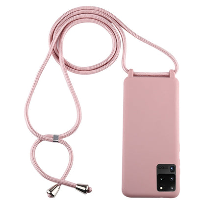 Candy Color TPU Protective Case with Lanyard, For Galaxy S20, For Galaxy S20+, For Galaxy S20 Ultra