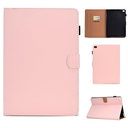 Solid Color Tablet PC Universal Magnetic Horizontal Flip Leather Case with Card Slots & Holder, For Galaxy Tab A 10.1(2019) T510, For Galaxy Tab S5e T720