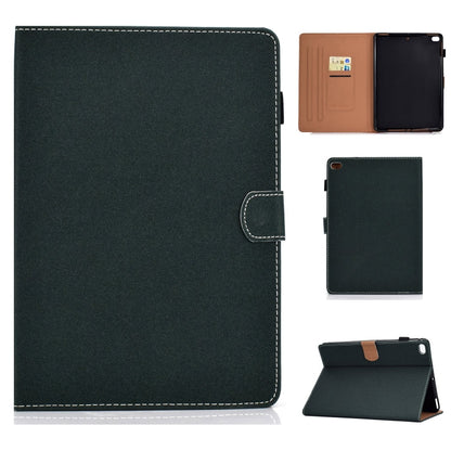 Solid Color Tablet PC Universal Magnetic Horizontal Flip Leather Case with Card Slots & Holder, For Galaxy Tab A 10.1(2019) T510, For Galaxy Tab S5e T720