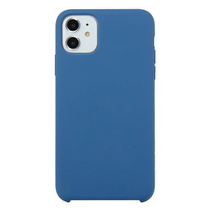 For iPhone 11 Solid Color Solid Silicone  Shockproof Case (Hibiscus Pink), For iPhone 11 Pro Max