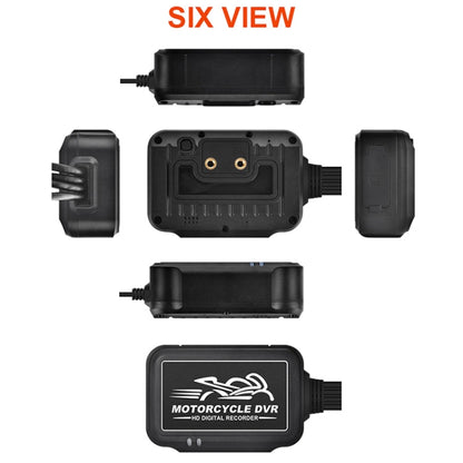 SE3 Dual AHD 1080P Waterproof HD Motorcycle DVR, Support TF Card / Cycling Video / Parking Monitoring, SE3