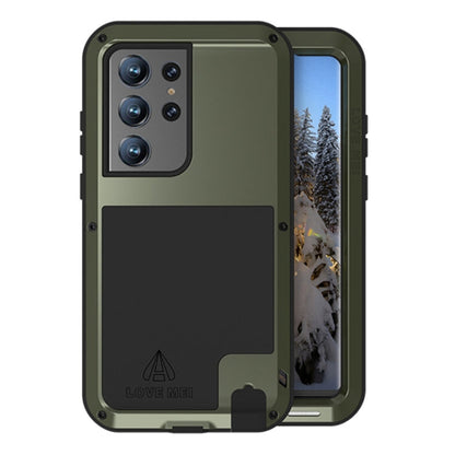 LOVE MEI Metal Shockproof Life Waterproof Dustproof Phone Case, For Samsung Galaxy S23 5G, For Samsung Galaxy S23+ 5G, For Samsung Galaxy S23 Ultra 5G