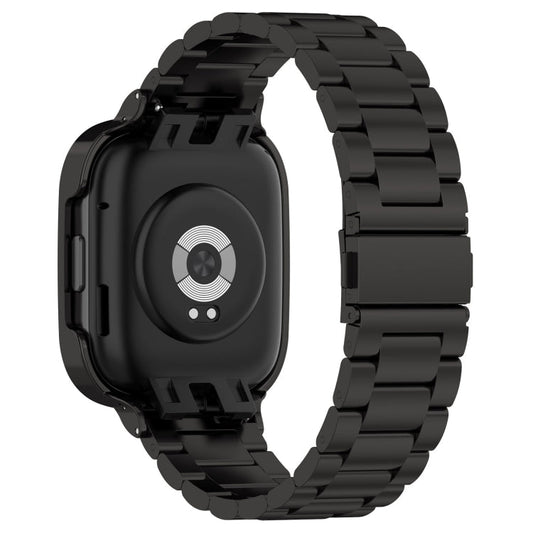 2 in 1 Three-bead Metal Watch Band with Watch Frame, For Xiaomi Redmi Watch 3 / Mi Watch Lite 3
