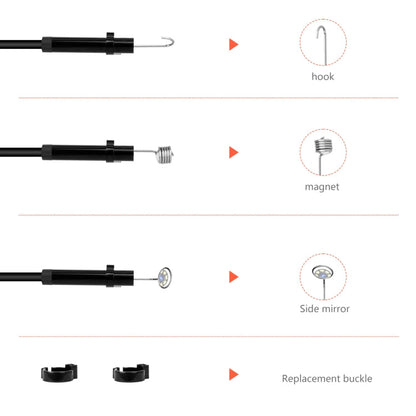 P130 4.3 inch Single Camera with Screen Endoscope, 2m, 5m, 10m