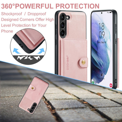 JEEHOOD Retro Magnetic Detachable Protective Phone Case with Wallet & Card Slot, For Samsung Galaxy A54 5G / A54 4G