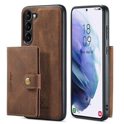 JEEHOOD Retro Magnetic Detachable Protective Phone Case with Wallet & Card Slot, For Samsung Galaxy A54 5G / A54 4G