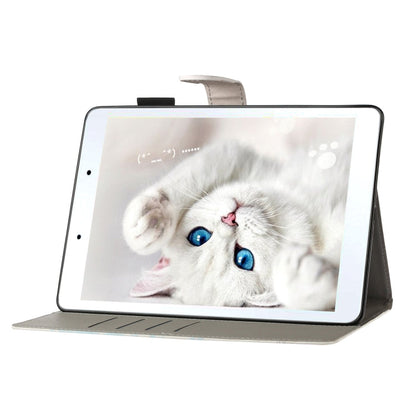 Cross Texture Painted Horizontal  Leather Case with Sleep / Wake-up Function & Card Slot & Holder & Wallet, For Galaxy Tab A 8.0 (2019) T290, For Galaxy Tab A 10.1 (2019) T510, For Galaxy Tab S5e T720, For iPad Air, For iPad 10.2                       ...