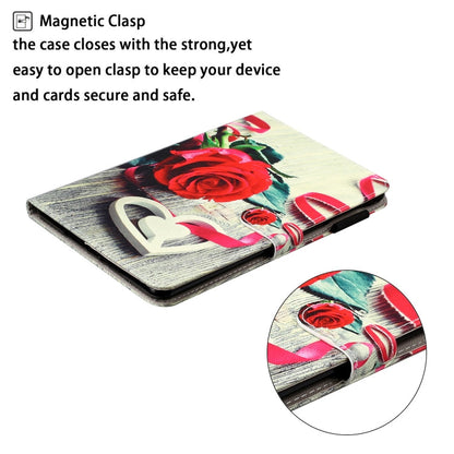 Cross Texture Painted Horizontal  Leather Case with Sleep / Wake-up Function & Card Slot & Holder & Wallet, For Galaxy Tab A 8.0 (2019) T290, For Galaxy Tab A 10.1 (2019) T510, For Galaxy Tab S5e T720, For iPad Air, For iPad 10.2                       ...