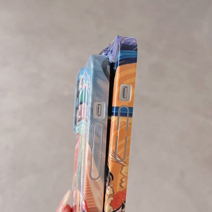 Oil Painting Glossy PC Phone Case, For iPhone 14, For iPhone 14 Plus, For iPhone 14 Pro, For iPhone 14 Pro Max, For iPhone 13, For iPhone 13 Pro