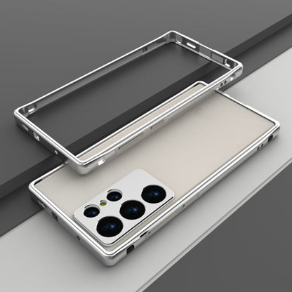 Aurora Series Lens Protector + Metal Frame Phone Case, For Samsung Galaxy S23 5G, For Samsung Galaxy S23+ 5G, For Samsung Galaxy S23 Ultra 5G
