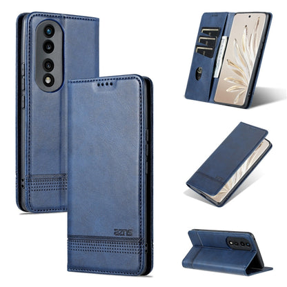 AZNS Magnetic Calf Texture Flip Leather Phone Case, For Honor X50i/90 Lite, For Honor Play 40, For Honor 90 Pro, For Honor 90