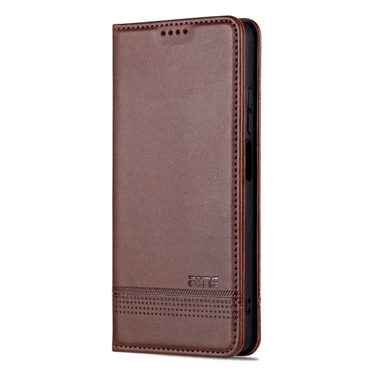 AZNS Magnetic Calf Texture Flip Leather Phone Case, For Honor X50i/90 Lite, For Honor Play 40, For Honor 90 Pro, For Honor 90