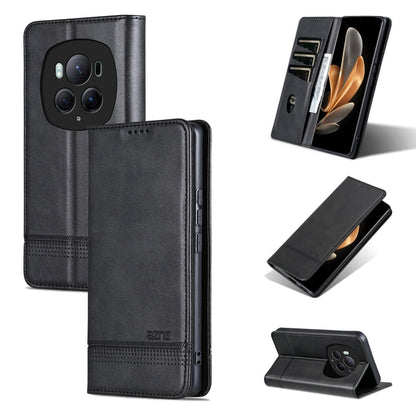AZNS Magnetic Calf Texture Flip Leather Phone Case, For Honor Magic6 Pro, For Honor Magic6, For Honor 90 GT, For Honor Magic6 Lite 5G/X9b