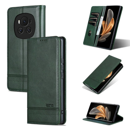 AZNS Magnetic Calf Texture Flip Leather Phone Case, For Honor Magic6 Pro, For Honor Magic6, For Honor 90 GT, For Honor Magic6 Lite 5G/X9b