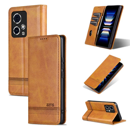 AZNS Magnetic Calf Texture Flip Leather Phone Case, For Honor Magic6 Pro, For Honor Magic6, For Honor 90 GT, For Honor Magic6 Lite 5G/X9b