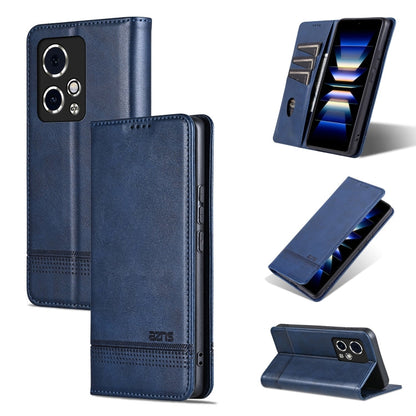 AZNS Magnetic Calf Texture Flip Leather Phone Case, For Honor Magic6 Pro, For Honor Magic6, For Honor 90 GT, For Honor Magic6 Lite 5G/X9b