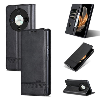 AZNS Magnetic Calf Texture Flip Leather Phone Case, For Honor Magic6 Pro, For Honor Magic6, For Honor 90 GT, For Honor Magic6 Lite 5G/X9b