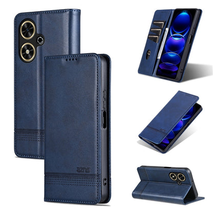 AZNS Magnetic Calf Texture Flip Leather Phone Case, For Honor 200, For Honor 200 Pro, For Honor Play 50/Play 50m 5G, For Honor 200 Lite Global