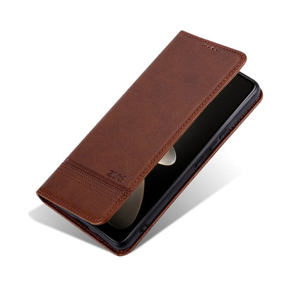 AZNS Magnetic Calf Texture Flip Leather Phone Case, For Honor 200, For Honor 200 Pro, For Honor Play 50/Play 50m 5G, For Honor 200 Lite Global