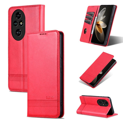 AZNS Magnetic Calf Texture Flip Leather Phone Case, For Honor 200, For Honor 200 Pro, For Honor Play 50/Play 50m 5G, For Honor 200 Lite Global