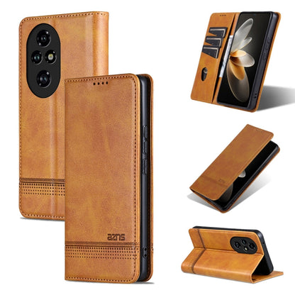 AZNS Magnetic Calf Texture Flip Leather Phone Case, For Honor 200, For Honor 200 Pro, For Honor Play 50/Play 50m 5G, For Honor 200 Lite Global