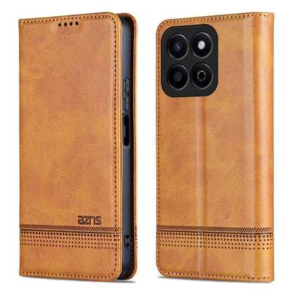 AZNS Magnetic Calf Texture Flip Leather Phone Case, For Honor X60, For Honor X60i, For Honor Play 60 Plus, For Honor X6b