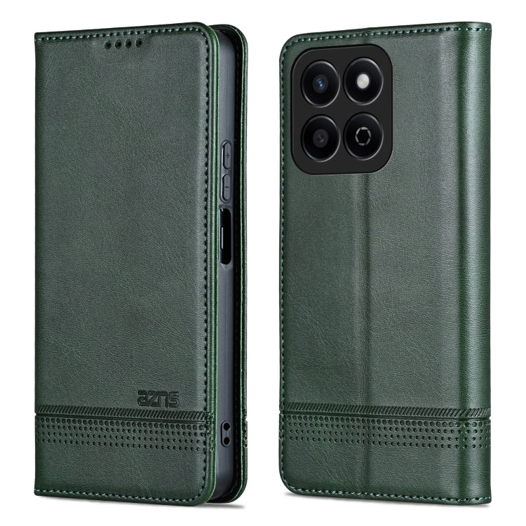 AZNS Magnetic Calf Texture Flip Leather Phone Case, For Honor X60, For Honor X60i, For Honor Play 60 Plus, For Honor X6b