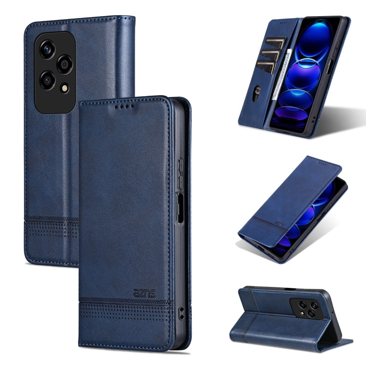 AZNS Magnetic Calf Texture Flip Leather Phone Case, For Honor 200, For Honor 200 Pro, For Honor Play 50/Play 50m 5G, For Honor 200 Lite Global