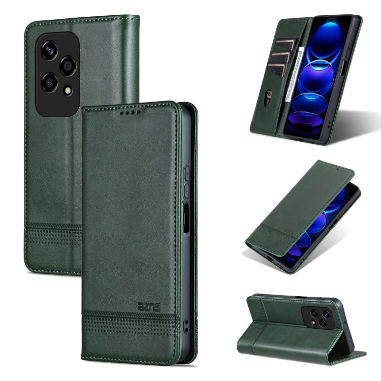 AZNS Magnetic Calf Texture Flip Leather Phone Case, For Honor 200, For Honor 200 Pro, For Honor Play 50/Play 50m 5G, For Honor 200 Lite Global