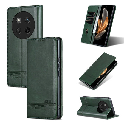 AZNS Magnetic Calf Texture Flip Leather Phone Case, For Honor Magic7, For Honor X60 Pro, For Honor X60, For Honor X60i