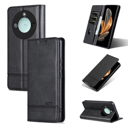 AZNS Magnetic Calf Texture Flip Leather Phone Case, For Honor X60, For Honor X60i, For Honor Play 60 Plus, For Honor X6b