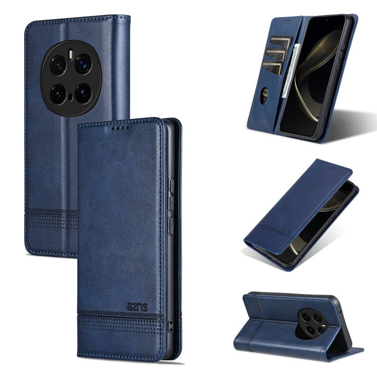 AZNS Magnetic Calf Texture Flip Leather Phone Case, For Honor 300, For Honor Magic7 Pro, For Honor Magic7, For Honor X60 Pro
