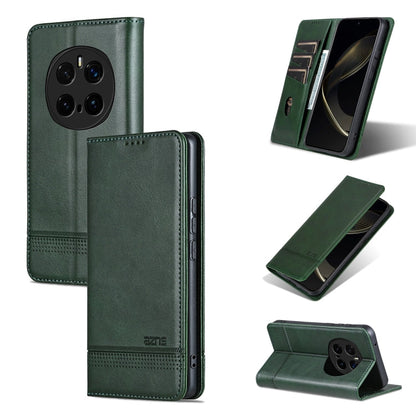 AZNS Magnetic Calf Texture Flip Leather Phone Case, For Honor 300, For Honor Magic7 Pro, For Honor Magic7, For Honor X60 Pro