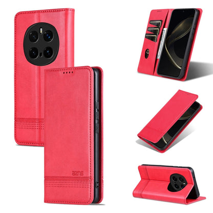 AZNS Magnetic Calf Texture Flip Leather Phone Case, For Honor 300, For Honor Magic7 Pro, For Honor Magic7, For Honor X60 Pro